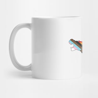 Progress Pride Hippo Mug